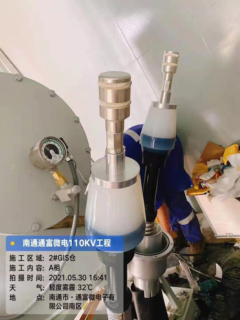 南通通富微电110kV工程附件配套金具工程案例